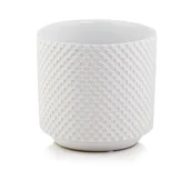 Donice - Osłonka ceramiczna biała 3 sztuki - miniaturka - grafika 1