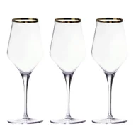 Kieliszki - Kieliszki do wina czerwonego 450 ml 6 sztuk CONTESSA Gold - miniaturka - grafika 1