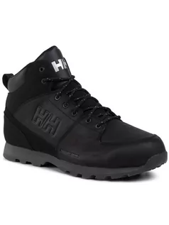 Buty zimowe męskie - Helly Hansen Tsuga Shoes Men, jet black/charcoal/jet black gum US 8,5 EU 42 2020 Buty zimowe 11454-991-8.5 - grafika 1