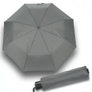 Mini Fiber Uni - damska parasolka składana w kolorze szarym - Parasole - miniaturka - grafika 1