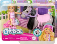 Lalki dla dziewczynek - Barbie Fashionistas Chelsea Lalka kocyk Htk29 - koc - miniaturka - grafika 1