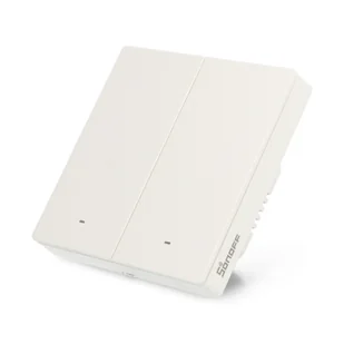 Sonoff M5-2C-86W - inteligentny włącznik ścienny WiFi/Matter - 2-kanałowy - biały - Systemy inteligentnych domów - miniaturka - grafika 1