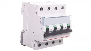 Legrand 403416 WYŁĄCZNIK NADPRĄDOWY S 304 4P B 13A 6000A SERII TX3 - Bezpieczniki elektryczne - miniaturka - grafika 1