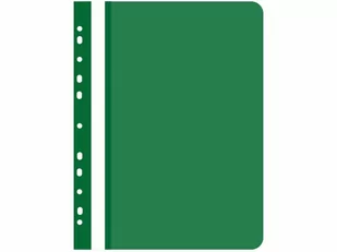 TIERRA Skoroszyt wpinany sztywny PCV zielony a'10 SKWA4/ZIEL - Teczki i skoroszyty - miniaturka - grafika 1