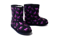 Botki damskie - EMU AUSTRALIA Rainbow Unicorn Brumby K12373 midnight, botki dziecięce, rozmiary 24-31 - Emu Australia - miniaturka - grafika 1