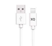 Akcesoria do tabletów i e-booków - Xqisit Lightning - USB-A 2.0 1,5m (biały) - miniaturka - grafika 1