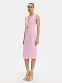 Sukienki - Rinascimento Sukienka koktajlowa CFC0123769003 Różowy Regular Fit - miniaturka - grafika 1