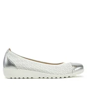 Baleriny - Baleriny Caprice 9-22103-42 Biały - miniaturka - grafika 1