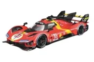 Samochody i pojazdy dla dzieci - Ferrari Racing 499P LMH Red #51 1:18 BBURAGO - miniaturka - grafika 1