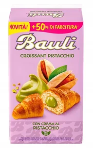 Bauli CROISSANT PISTACCHIO Rogaliki z Kremem Pistacjowym 250g - Ciastka - miniaturka - grafika 1