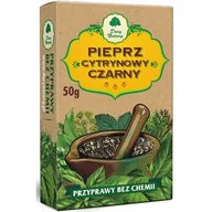 Przyprawy i zioła sypkie - Dary Natury Pieprz cytrynowy czarny 50g 31DARPIECK - miniaturka - grafika 1