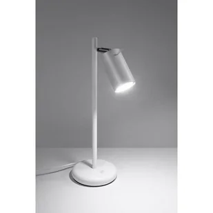 Lampa biurkowa RING biała - Sollux - Lampy stojące - miniaturka - grafika 3