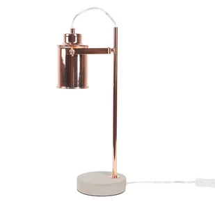 Beliani Lampa stołowa miedziana 37 cm MUNDAKA - Lampy stojące - miniaturka - grafika 1