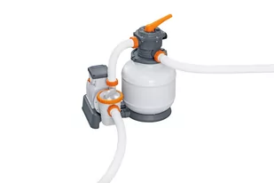 Piaskowa Pompa Filtrująca do basenów BESTWAY 8327 l/h + Złączki + Węże - Akcesoria do basenów - miniaturka - grafika 4