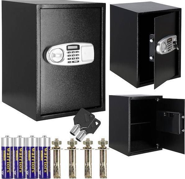Springos Sejf domowy na pieniądze, kasetka z zamkiem elektronicznym