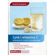 Książki medyczne - Poradnik dla Pacjenta - Cynk i witamina C  Połączenie sił w walce z przeziębieniem - miniaturka - grafika 1