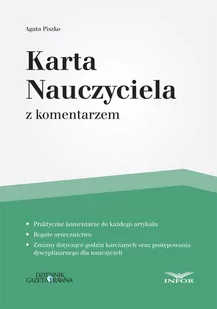 Karta nauczyciela z komentarzem - E-booki - prawo - miniaturka - grafika 1