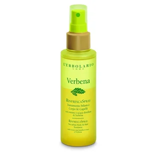 L'erbolario Verbena Odświeżający dwufazowy spray do ciała i włosów Tonik do włosów 125 ml - Toniki i hydrolaty do twarzy - miniaturka - grafika 1