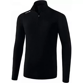 Swetry męskie - Erima męski sweter z golfem, czarny, m 933001 - grafika 1