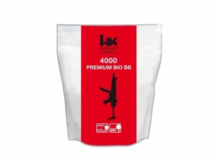 Kulki BB do ASG H&K Bio 0,25gr 6 mm 4000 szt. białe 054-015 - Amunicja i osprzęt ASG - miniaturka - grafika 1