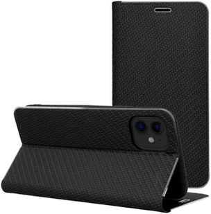 Kabura LUNA Book Gold do IPHONE 16e SE 4 2025 czarny - Etui i futerały do telefonów - miniaturka - grafika 1