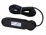 Listwy zasilające - Blow 98-327# Przedłużacz sieciowy ps-340 3-gniazda 2xusb+usb-c 5m czarny 3x1mm - miniaturka - grafika 1