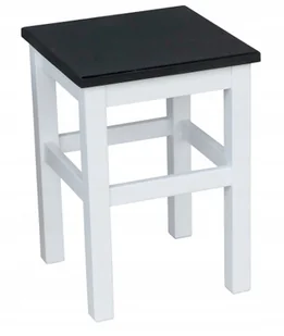 Taboret Drewniany Kuchenny Nowoczesny Wersja Dwukolorowa Do Wyboru - Taborety i hokery - miniaturka - grafika 1