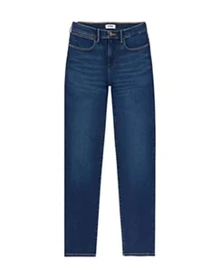Wrangler dżinsy damskie proste, czarny, 31W / 30L - Spodnie damskie - miniaturka - grafika 1