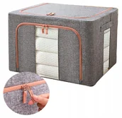 Pokrowce na ubrania - Pokrowiec Organizer XL mocny Duży torba na odzież pościel koc do szafy - miniaturka - grafika 1