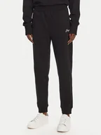 Spodnie sportowe damskie - BOSS Spodnie dresowe 50540278 Czarny Regular Fit - miniaturka - grafika 1