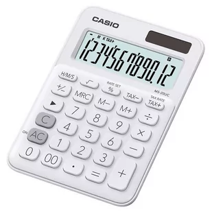 Casio MS-20UC-WE-S Biały - Kalkulatory - miniaturka - grafika 1
