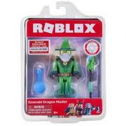 Figurki dla dzieci - Tm Toys Roblox Figurka Emerald Dragon Master 10718 RBL10718 - miniaturka - grafika 1