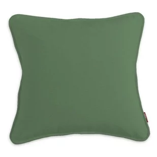 Dekoria Poszewka Gabi na poduszkę butelkowa zieleń 60 × 60 cm Loneta 122-133-18 - Poszewki na poduszki - miniaturka - grafika 1