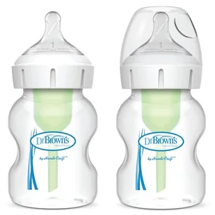 Dr Browns HANDI-CRAFT butelka antykolkowa OPTIONS z szeroką szyjką 2 x 150 ml duopack - Butelki dla niemowląt - miniaturka - grafika 1
