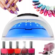 Lampy UV do paznokci - LAMPA DO PAZNOKCI UV LED 280W DO HYBRYD ŻELI MOCNA HYBRYDY SUN X15 MAX - miniaturka - grafika 1