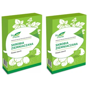 Bio Planet Skrobia ziemniaczana Zestaw 2 x 500 g Bio - żywność - Mąka - miniaturka - grafika 1