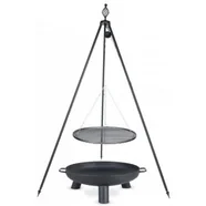 Farmcook Grill ogrodowy na trójnogu 80 cm + Palenisko 80 cm