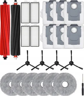 Duży zestaw akcesoriów do Roborock Q Revo Qrevo Master Slim mopy worki 23el - Akcesoria do odkurzaczy - miniaturka - grafika 1