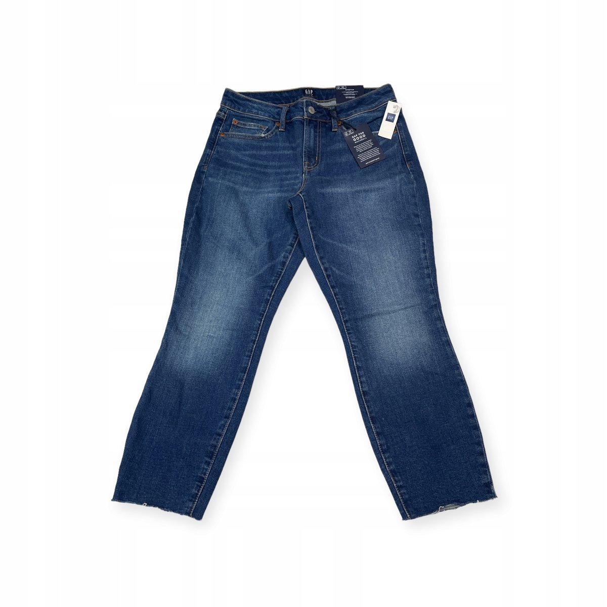 Jeansowe spodnie damskie GAP 38