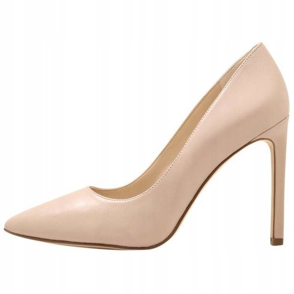 NINE WEST CZÓŁENKA DAMSKIE BEŻOWE SKÓRZANE 39 1S7H