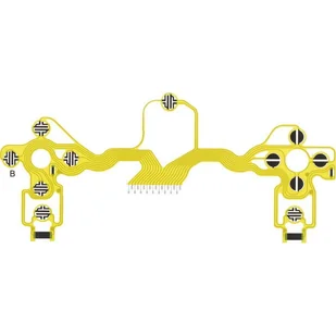 Taśma, folia JDM001/JDM010/JDM011 przewodząca transmisyjna przycisków do kontrolerów PS4, złota - Akcesoria do Playstation Taśma, folia JDM001/JDM010/JDM011 przewodząca transmisyjna przycisków do kontrolerów PS4, złota - Akcesoria do Playstation - miniaturka - grafika 1