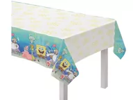 Urodziny dziecka - AMSCAN Obrus urodzinowy Spongebob Kanciastoporty - 120 x 180 cm - 1 szt. 572627 - miniaturka - grafika 1