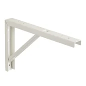 Zawiasy, okucia i inne akcesoria - Wspornik półki 18 x 30 cm biały Forta 3276007503531 - miniaturka - grafika 1