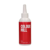 Dodatki do ciast w proszku - Polewa czekoladowa Colour Mill Choco Drip Red - 125g CZERWONY drip do tortu - miniaturka - grafika 1