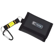 Portfele - Portfel Młodzieżowy Na Rzep Xtreme Czarny Ze Smyczą Średni - miniaturka - grafika 1