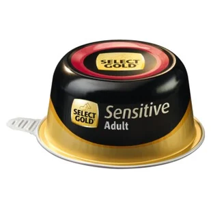 SELECT GOLD Sensitive Adult Wołowina i ryż 40x125 g - Mokra karma dla psów - miniaturka - grafika 1
