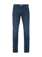 Spodnie męskie - Jeansy w dekatyzowanym stylu o kroju slim fit - miniaturka - grafika 1