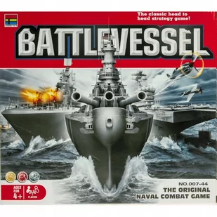 Gra W Statki Bitwa Morska Rodzinna Strategiczna - Gry planszowe - miniaturka - grafika 1