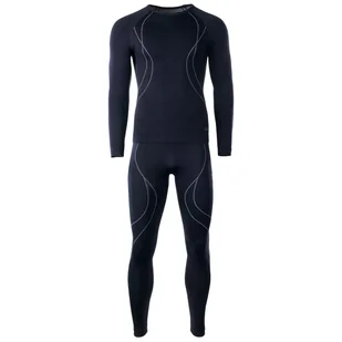 Męska bielizna termoaktywna Hi-Tec Ikar set Rozmiar: XL / Kolor: czarny - Bielizna sportowa męska - miniaturka - grafika 1