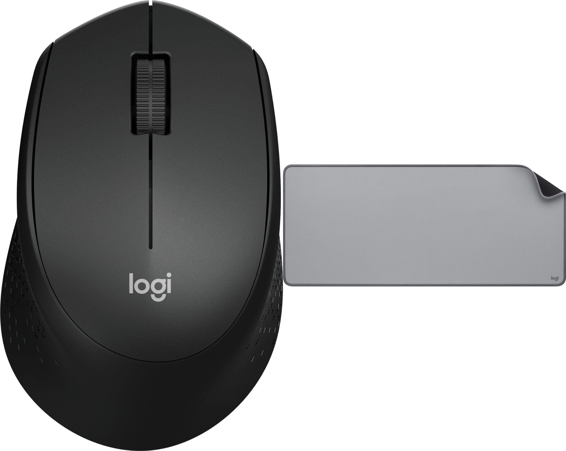 Logitech M330 Silent Plus 910-004909 + Studio Series - MID GREY 956-000052